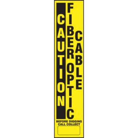 Accuform UTILITY LINEMARKING LABEL FMK843GNJ FMK843GNJ